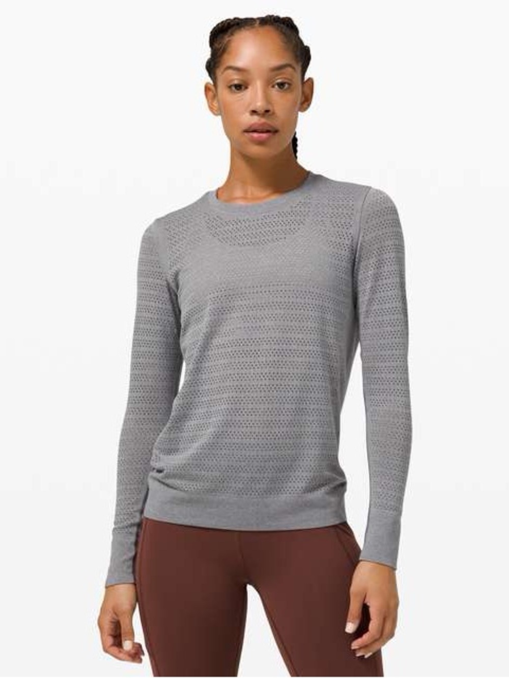 Lululemon Swiftly Breathe Long Sleeve Squad - Size Medium - Picture 1 of 7